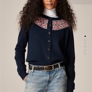 J.Crew Fair Isle Cardigan